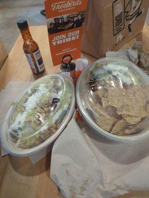 Today I got a bowl and nachos. BOGO today. Thxs FB