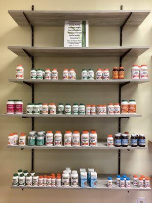 Healthy N Space offers a variety of vitamins and supplements