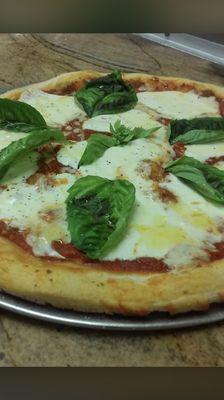 Pizza Margherita.