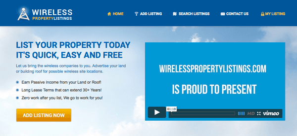 Wireless Property Listings