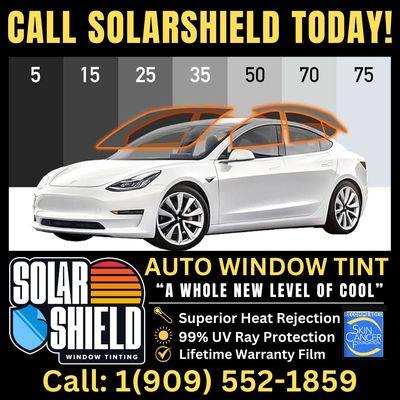 SolarShield Window Tinting is committed to providing Professional Installations and Top Quality Ceramic Window Films.