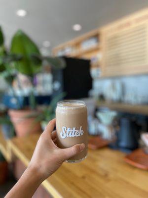 Cereal oat milk draft latte $6.50