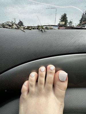 my pedicure