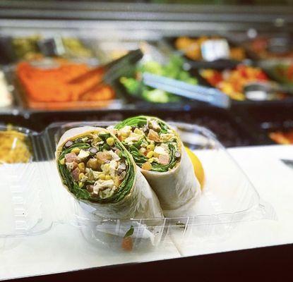 Delicious healthy wraps made to order.