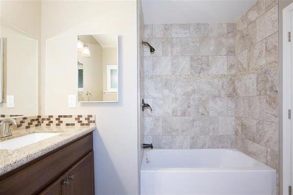 Post-renovation bathroom in Chula Vista.