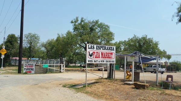 Flea Market entrance