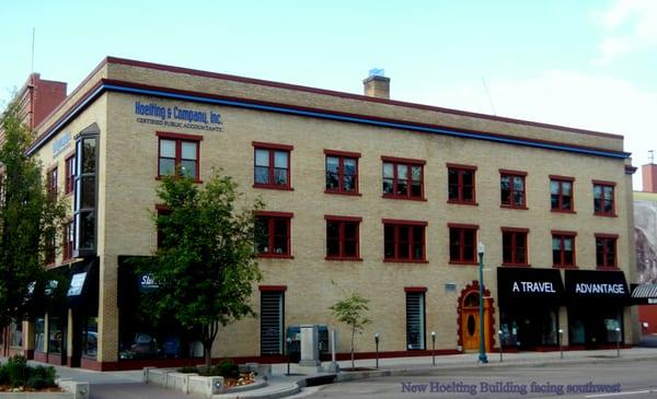 On the southwest corner of Platte Avenue and Tejon Street, Colorado Springs, Colorado 80903.  Client parking is on the west side.