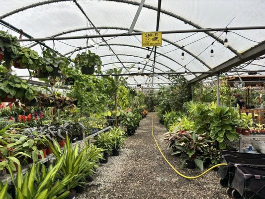 Greenhouse entrance