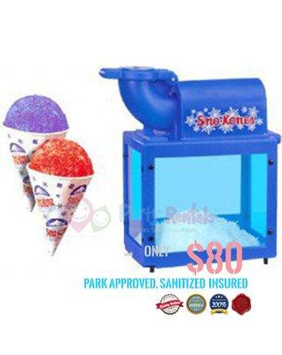 Snow Cone Maker Rental