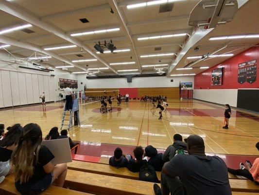 Volleyball in the gym!