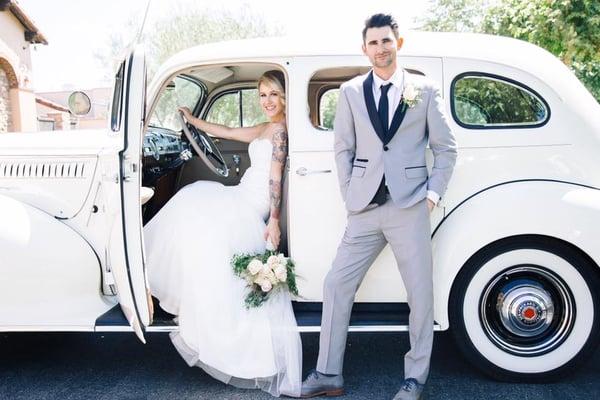 1939 Packard ClassicCar Wedding Experience at the Aliso Viejo Golf Club by Sara P.