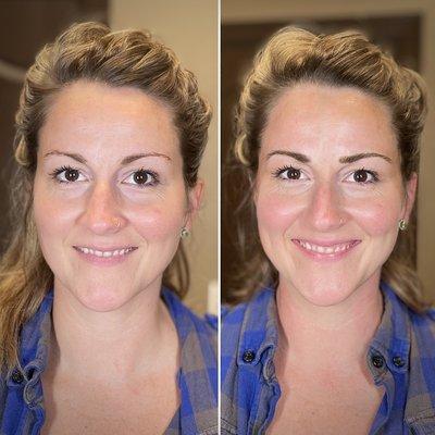 Shading and Microblading combination