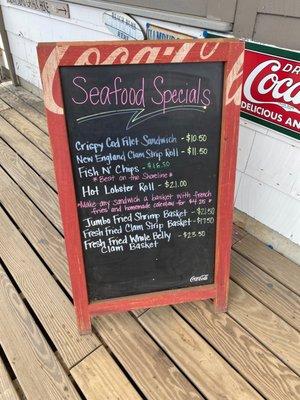 Seafood specials for June 2021