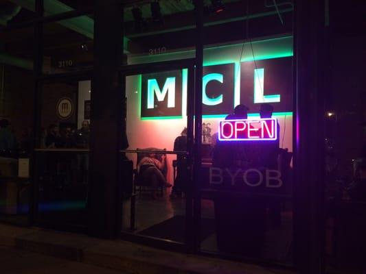 MCL Chicago storefront.