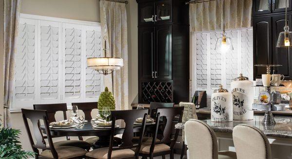 Custom home builder install- Add breathtaking aesthetic & ultimate value to your home with Polywood Shutters.