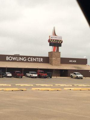 Bowling center around the casino