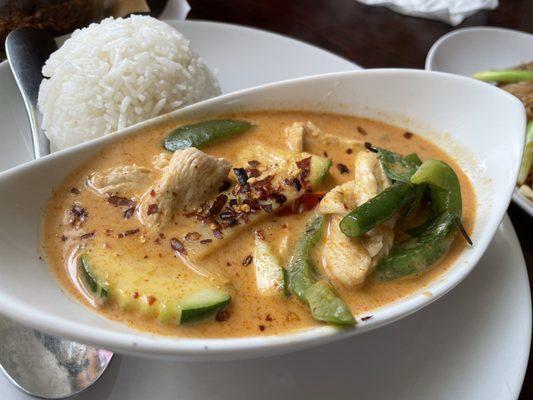 Red Curry with Chicken