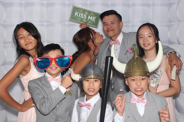 We do wedding photo booth.