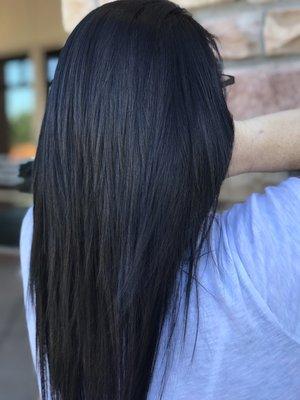 Color and Brazilian blowout