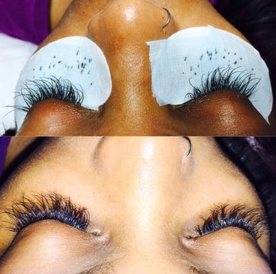 Before & After Lash Refill