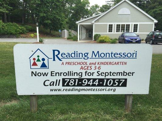 Reading Montessori school house, Reading, MA