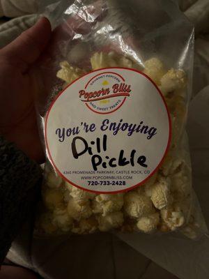 Flavoring is decent, but popcorn type tastes cheap and stale.