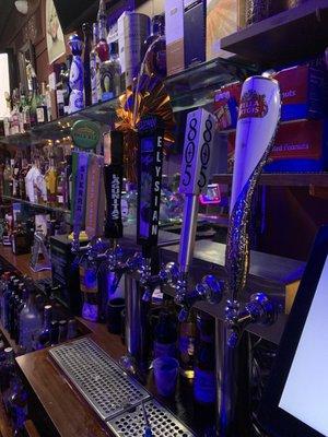 Beer on tap