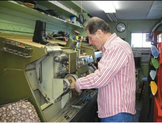 North Haven Shoe Repair. One Owner, since 1967.  Ed Caso, a Master at his craft.