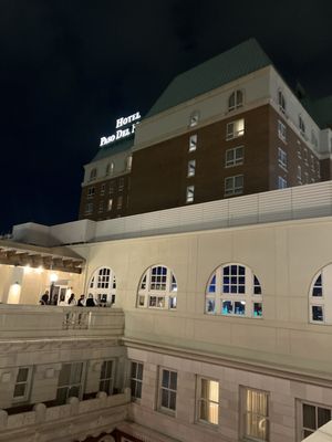 Pool deck view