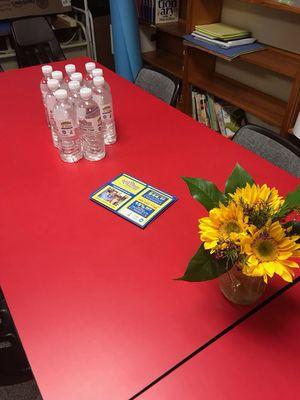 Lunch for the staff at Hopi Elementary.