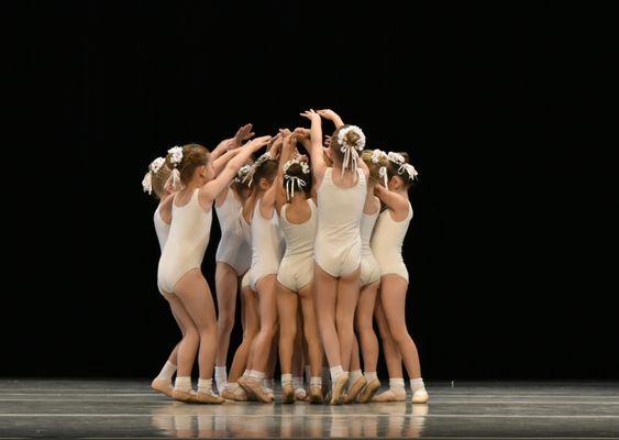 Level A and B having fun in 2019 Performance of "The Ballet Class"