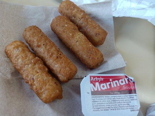 Mozzarella Sticks with Marinara