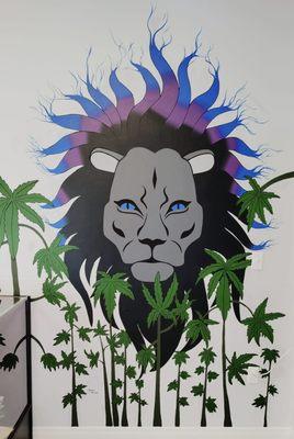 Mural by local artist