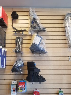 ANKLE BRACES AND MOBILITY RELATED DEVICES