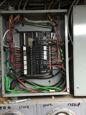 This is the correct way your electrical panel box and look updated breakers