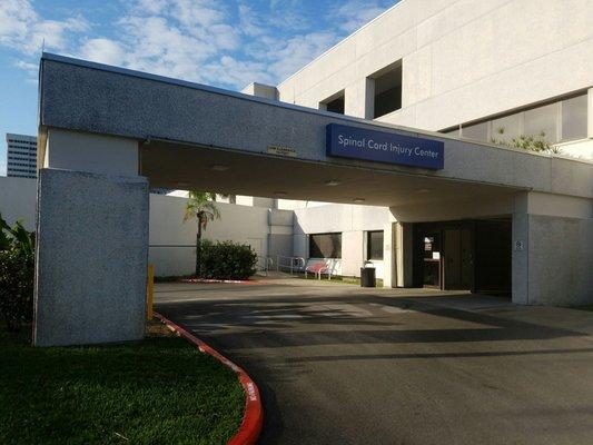 Spinal Cord Injury Center located on East side of VAMC