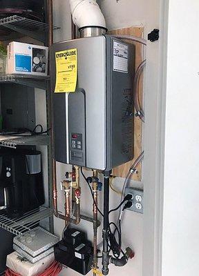 Rinnai Condensing Tankless Water Heater