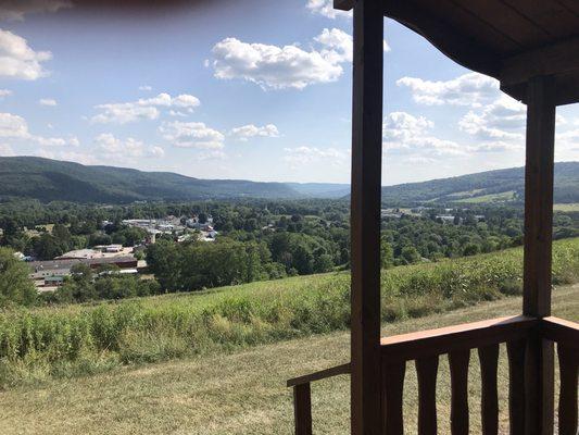 View from porch