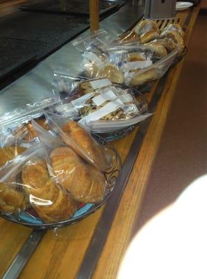 Breads are individually bagged already! Great way to prevent germs from everyone.