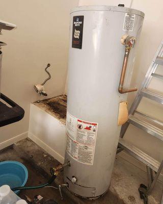 water heater plumbing repair