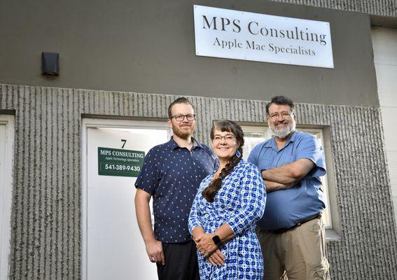 The Staff of MPS Consulting (from L to R, Kevin, Paula, & Michael)