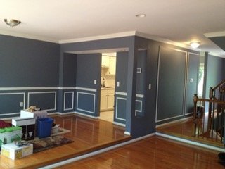 Stucchi's, Inc. custom wall and trim painting.