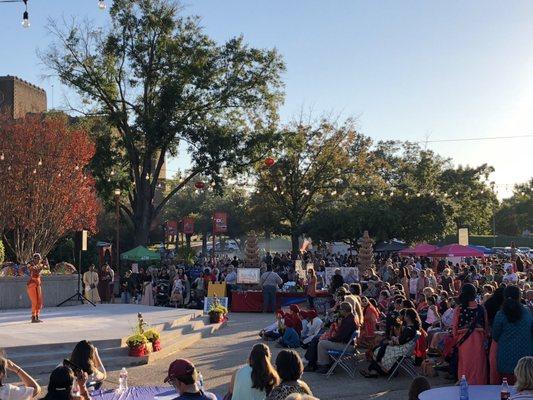 10/27/18. Saturday evening. 7th Annual Autumn Festival. Downtown Shreveport.