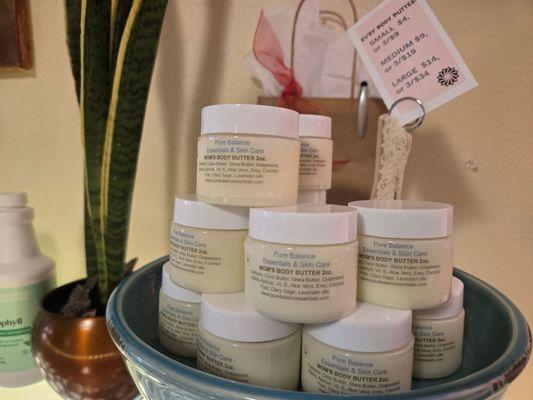 RICH, ORGANIC MOISTURIZING BODY BUTTER, $7