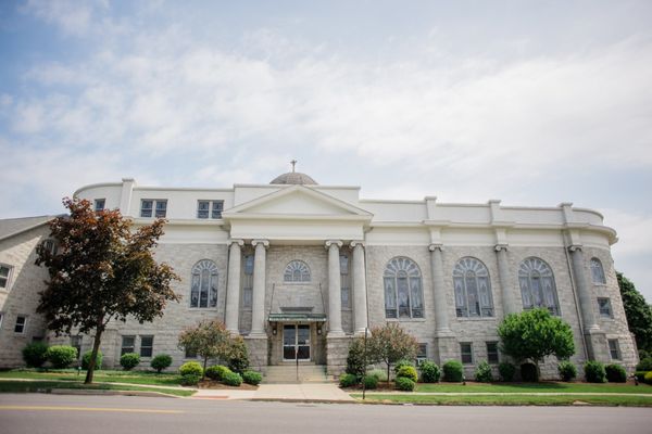 Exterior Side of First Evangelical Center (FEC) Building (Market St)