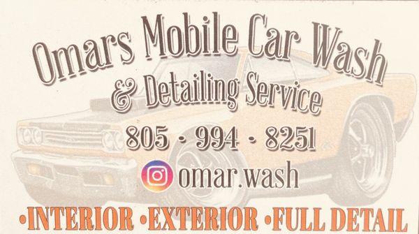 Omar’s Mobile Car Wash