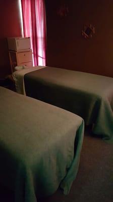 Come in for a relaxing Swedish or couples massage.