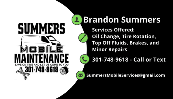 Summers Mobile Maintenance