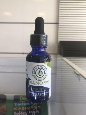 Nano emulsified CBD oil.