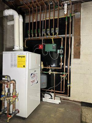 Bosch High Efficiency Combi Installation